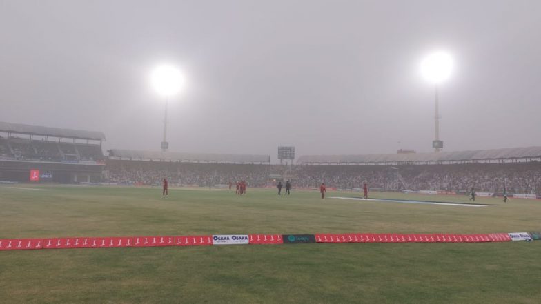 Dust Storm Stops Play in Pakistan vs West Indies 3rd ODI 2022 in Multan