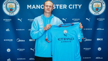 Erling Haaland Transfer News: Manchester City Unveil Norwegian Star Striker As New Player (See Pics and Video)