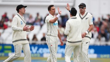 ENG vs NZ 2nd Test 2022: Kiwis Take 238-Run Lead After Trent Boult’s Five-Wicket Haul As Play Heads to Final Day