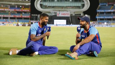 Dinesh Karthik Reveals That He Wants To Play Upcoming T20I World Cup in Interview With Hardik Pandya (Watch Video)