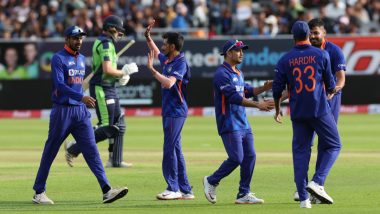 India vs Ireland, 1st T20I 2022 Stat Highlights: Yuzvendra Chahal, Deepak Hooda Help Visitors Take 1–0 Lead