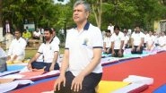 India News | Ashwini Vaishnaw Leads Yoga Day Celebrations from Odisha