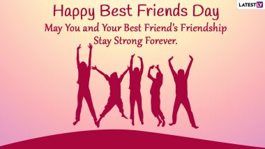 National Best Friends Day 2022 Images & HD Wallpapers for Free Download Online: Wish Happy Best Friend Day in the US With WhatsApp Status, GIFs, Quotes and Messages