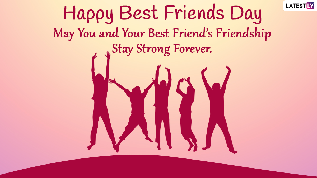 Festivals & Events News | Wish Happy Best Friend Day 2022 in the ...