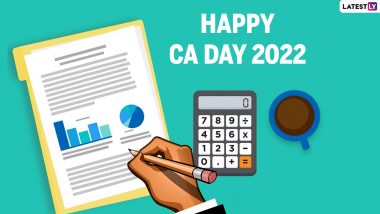 CA Day 2022 Wishes & Greetings: Celebrate Chartered Accountant Day Sharing HD Images, Quotes, Facebook Status, SMS and WhatsApp Messages