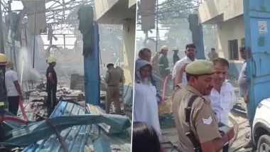 Hapur Factory Blast: Death Toll Rises to 13, Two Booked for Culpable Homicide