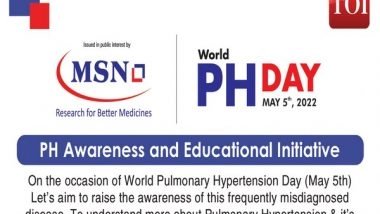 Business News | Pulmonary Hypertension Requires a Disciplined Approach to Life