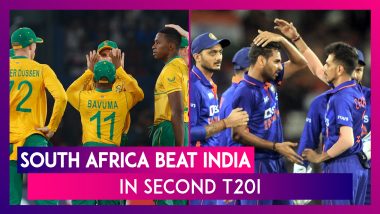 India vs South Africa, 2nd T20I 2022 Stat Highlights: Heinrich Klaasen Doubles Proteas’ Lead