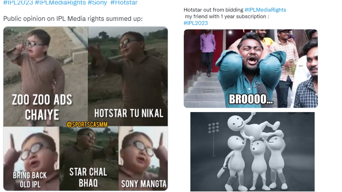 IPLMediaRights Funny Memes and Jokes Go Viral After IPL Media Rights  Reportedly Cross Rs 100-Crore Mark Per Match, Overall Value Touches 41,000  Cr | 👍 LatestLY
