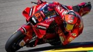Sports News | German Moto GP: Ducati's Francesco Bagnaia Takes Pole Position