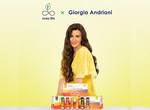 Business News | Svaa.life's Brings World's First Plant Based Collagen Beauty, Ready-to-drink Wellness Shot Launched by Giorgia Andriani