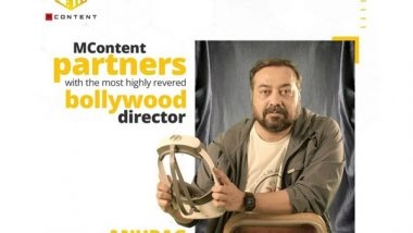 Business News | Mcontent Teams with Renowned Filmmaker Anurag Kashyap for Mentorship and Funding Program in India