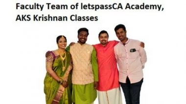 Business News | LetspassCA Academy Celebrates Producing 700+ CAs in Its 10 Years of Successful Journey