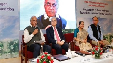 World News | Cooperation with EU Valuable to Scale Up Production, Utilization of Green Hydrogen in India