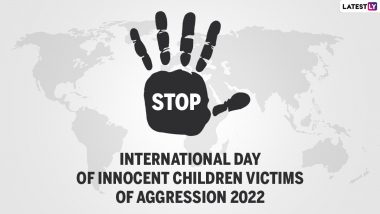 International Day of Innocent Children Victims of Aggression 2022: Know Date, Theme, History and Significance of the Annual UN Observance Day