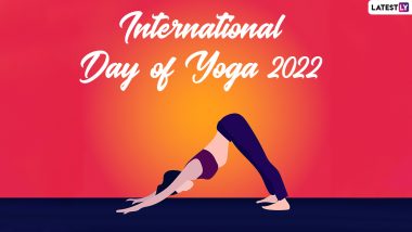 Happy Yoga Day 2022 Messages & Greetings: WhatsApp Stickers, Quotes, Images, HD Wallpapers and SMS To Share With Family and Friends on June 21