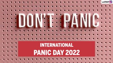 International Panic Day 2022 Date & Significance: What Is Panic Attack? From Symptoms to Difference Between Panic Attack and Heart Attack, Everything You Need To Know