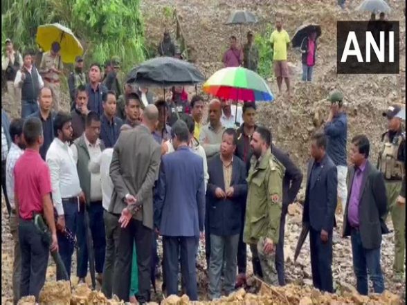 India News | Meghalaya CM Takes Stock of Landslide Situation in East Jaintia Hills District - Vimarsana News