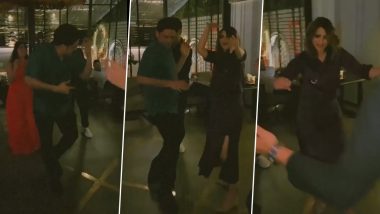 Sonali Bendre and Jaideep Ahlawat Groove to ‘Humma Humma’ at The Broken News’ Success Party (Watch Video)