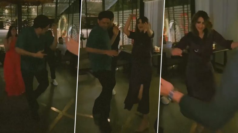 Sonali Bendre and Jaideep Ahlawat Groove to ‘Humma Humma’ at The Broken News’ Success Party (Watch Video)