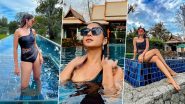 Jennifer Winget Sizzles in Monokini While Frolicking in a Pool During Her Phuket Vacay (View Pics)