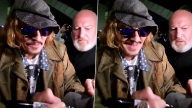 Johnny Depp Tells Fan ‘I’m Still in Shock a Little’ After Winning Defamation Trial Against Ex-Wife Amber Heard (Watch Video)