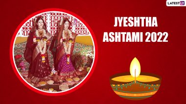 Jyeshtha Ashtami 2022: Netizens Share Zyeth Atham Mubarak Wishes, Messages, Images of Mata Kheer Bhawani Temple And Greetings To Celebrate The Hindu Festival 