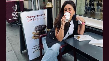Kareena Kapoor Khan Sips Her Favourite Coffee After 2 Years While on a Vacation in London (View Pic)