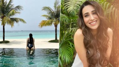 Karisma Kapoor Shares a Sexy Picture in Black Swimsuit From Her Beachy Vacay and It’s LIT!