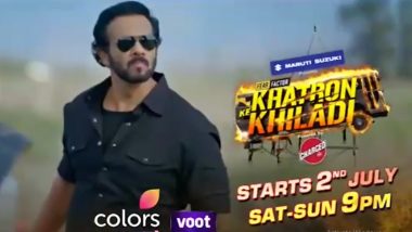 Khatron Ke Khiladi 12: Rohit Shetty’s Stunt-Based Reality Show to Air on Colors TV from July 2 (Watch Promo Video)
