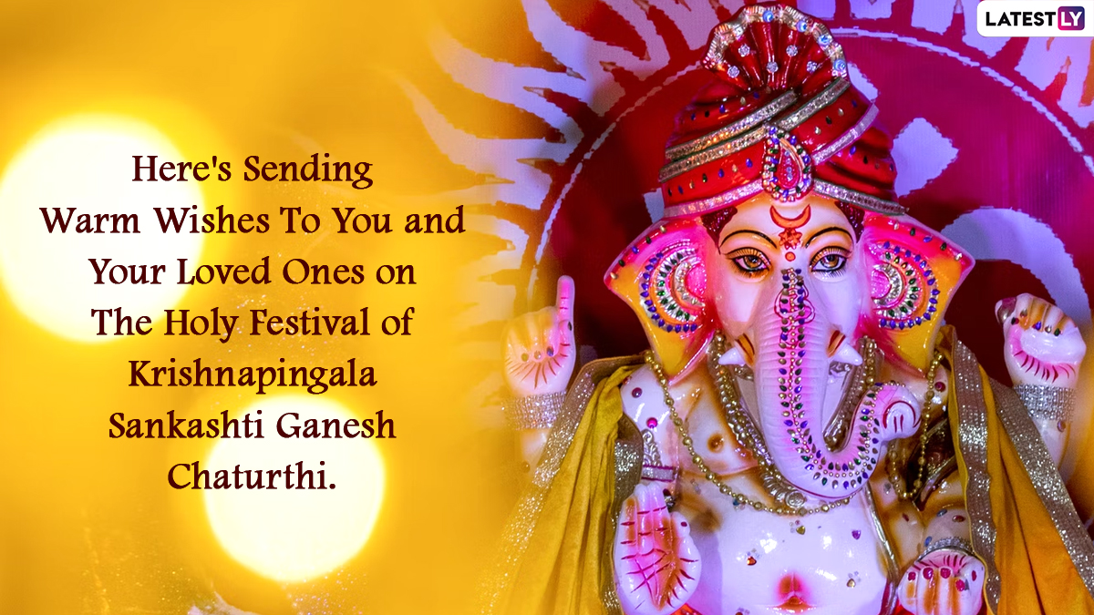 Krishnapingala Sankashti Chaturthi 2022 Wishes Whatsapp Greetings Lord Ganesha Hd Wallpapers 0821