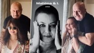 The Signature: Mahima Chaudhry &lsquo;Laughs Through the Tears&rsquo; as She Joins Anupam Kher for Photoshoot (Watch Video)