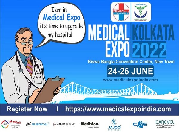 Business News | Medical Expo India 2022, a Massive Show on Medical Equipment and Lab Devices to Facilitate Hospitals and Clinics in Kolkata from June 24th to 26th