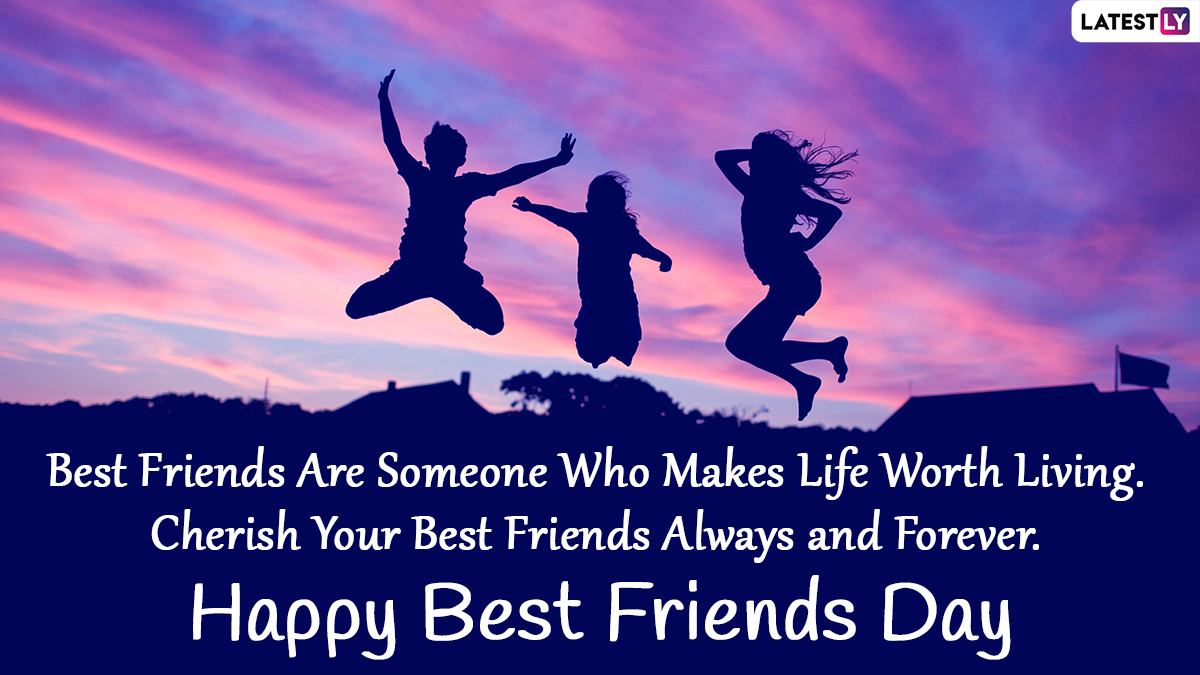 National Best Friends Day 2022 Greetings & HD Wallpapers: Share ...
