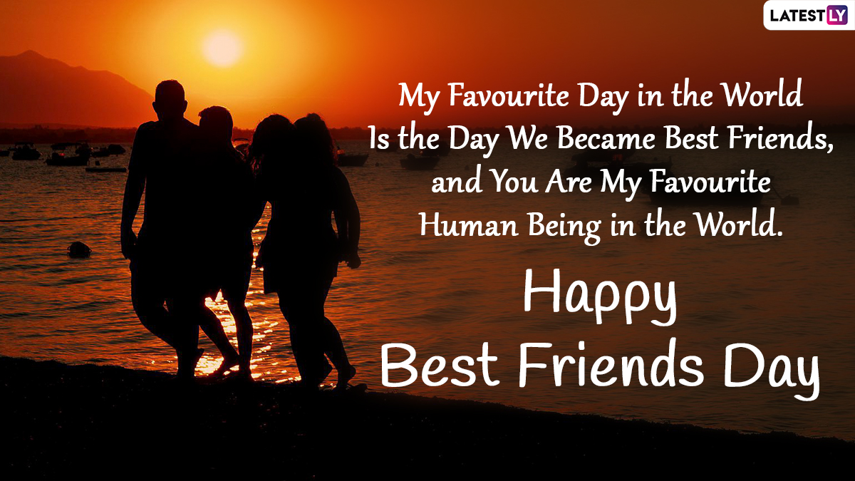 National Best Friends Day 2022 Greetings & HD Wallpapers: Share ...
