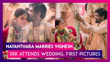 Nayanthara Marries Vignesh: SRK Attends Wedding, First Pictures
