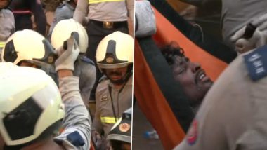 Mumbai Building Collapse: 12 People Rescued, One Dead After Four Storeyed Building Collapses in Kurla