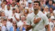Novak Djokovic vs Miomir Kecmanovic, Wimbledon 2022 Live Streaming Online: Get Free Live Telecast of Men’s Singles Tennis Match in India