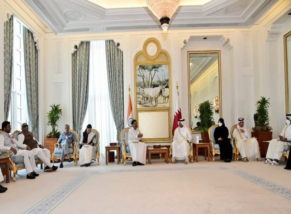 World News | Vice President Naidu Reiterates India Will Further Strengthen Historic Friendship with Qatar