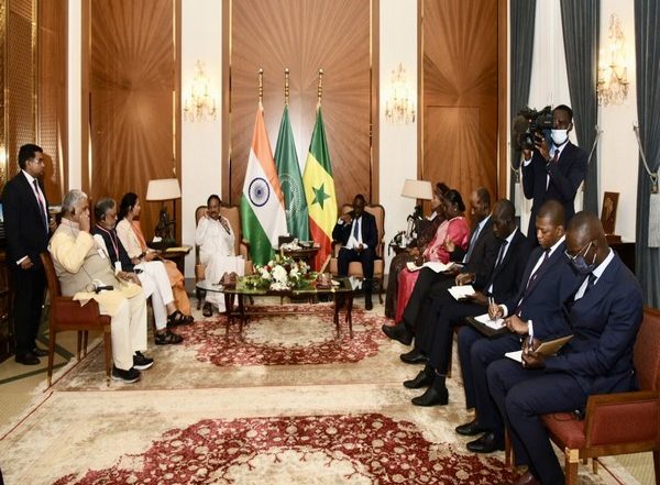 World News | Indian Vice President Visits Gabon, Senegal, Cements Bilateral Ties