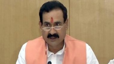 Madhya Pradesh Home Minister Narottam Mishra Demands Apology From Rahul Gandhi Over Karnataka Congress MLA Satish Jarkiholi’s ‘Hindu’ Remarks