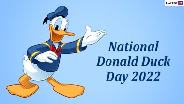 National Donald Duck Day 2022: Watch Funniest Videos Compilation of the Grumpy Cartoon Duck To Celebrate The 88th Birthday!