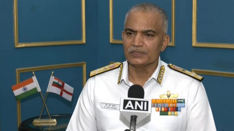 Agnipath Recruitment Protest: 'This Is an Opportunity To Serve the Nation, Read and Understand the Agnipath Scheme', Says Navy Chief Admiral R Hari Kumar