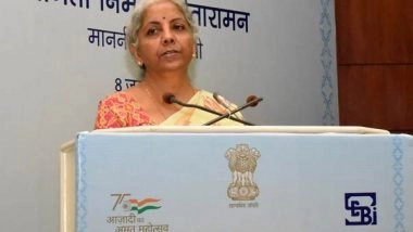 Business News | Steps Taken by Govt Helped Keep Economy Afloat in Difficult Times: Nirmala Sitharaman