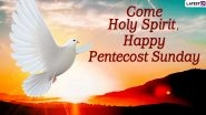 Whitsun 2022 Images and Pentecost Sunday Wallpapers for Free Download Online: WhatsApp Stickers, Facebook Wishes, GIF Greetings and Messages To Send on the Day