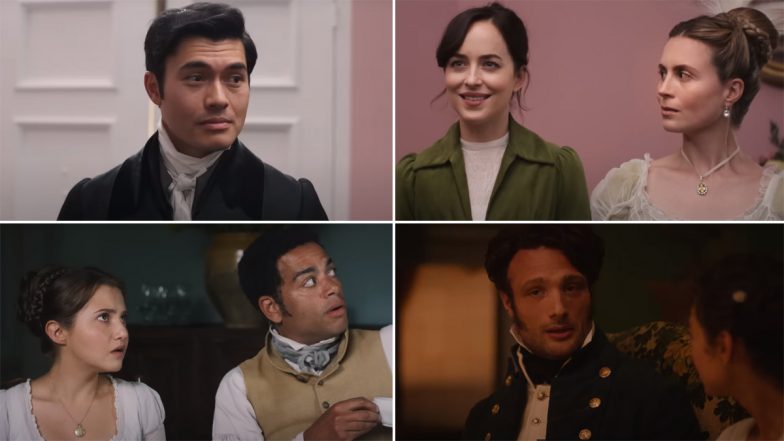 Persuasion Trailer: Dakota Johnson, Cosmo Jarvis, Henry Golding Star in an Endearing Netflix Film Based on Jane Austen’s Love Story (Watch Video)