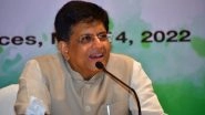Indian Restaurants Cannot Add &lsquo;Service Charge&rsquo;, Free To Increase Rates on Their Food Menu, Says Piyush Goyal