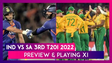 IND vs SA 3rd T20I 2022 Preview & Playing XI: Proteas Aim For Series Win