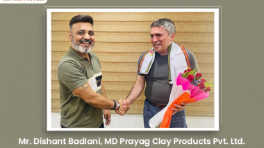 Business News | Prayag Clay Products Announces Revamped Website, Novel Products, and the Hiring of a New COO