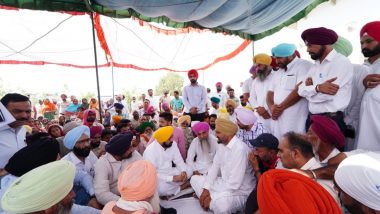 Sidhu Moose Wala Murder: Punjab CM Bhagwant Mann Visits Singer's House, Villagers Hold Protest Against Police